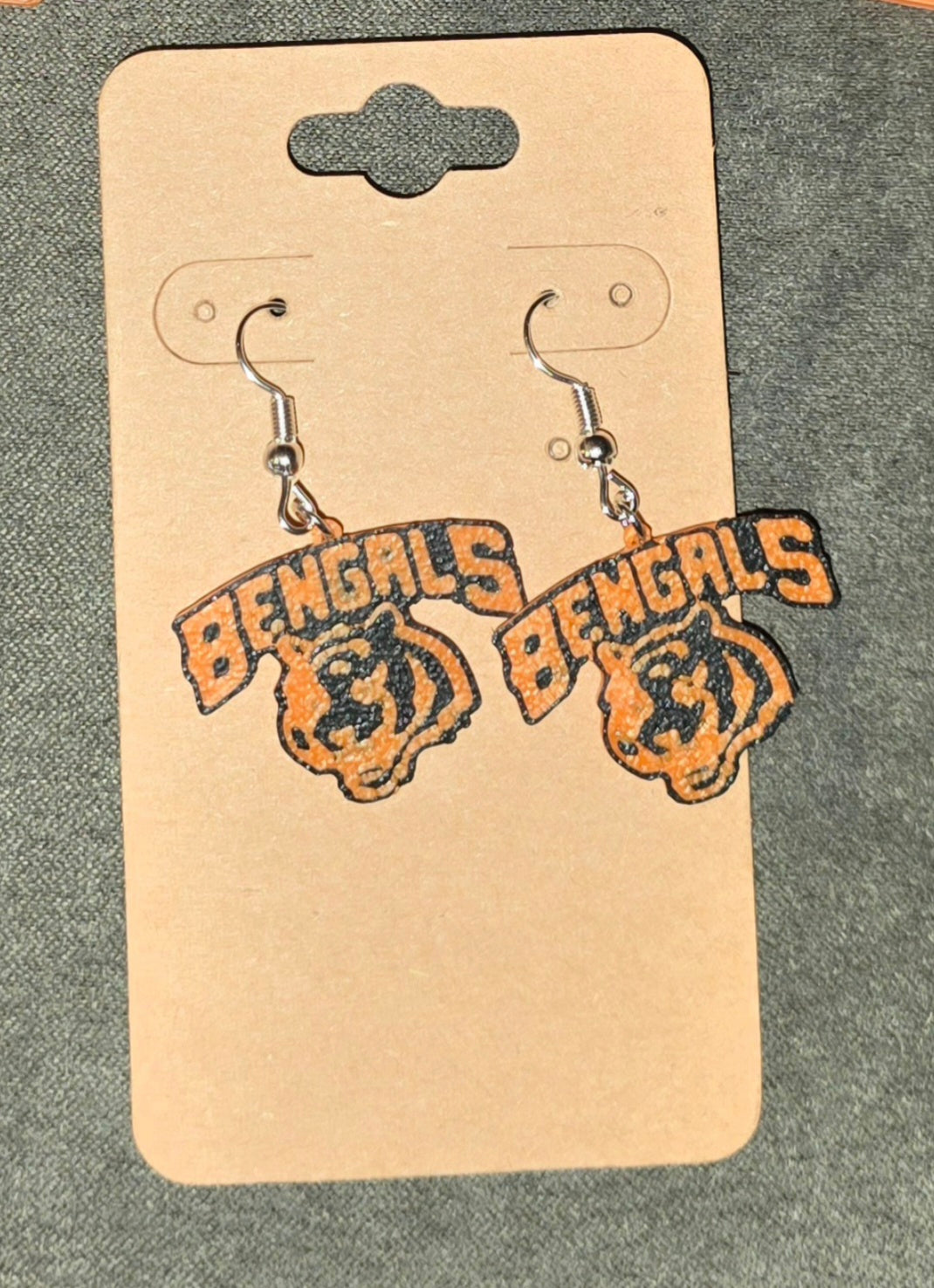 Bengals earrings