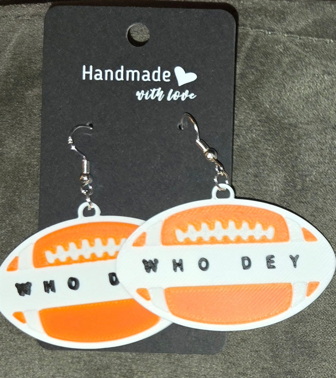 Bengals earrings