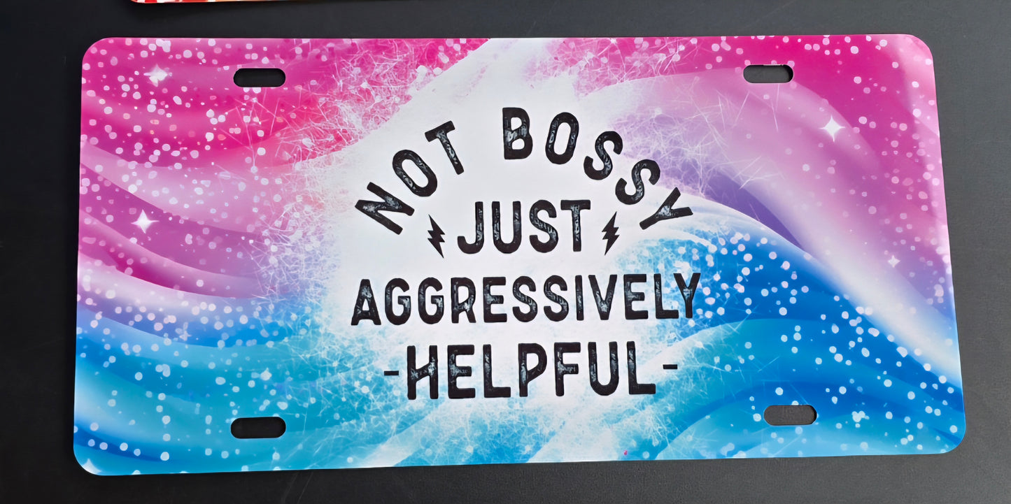 Custom license plates