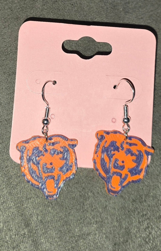 Chicago Bears earrings